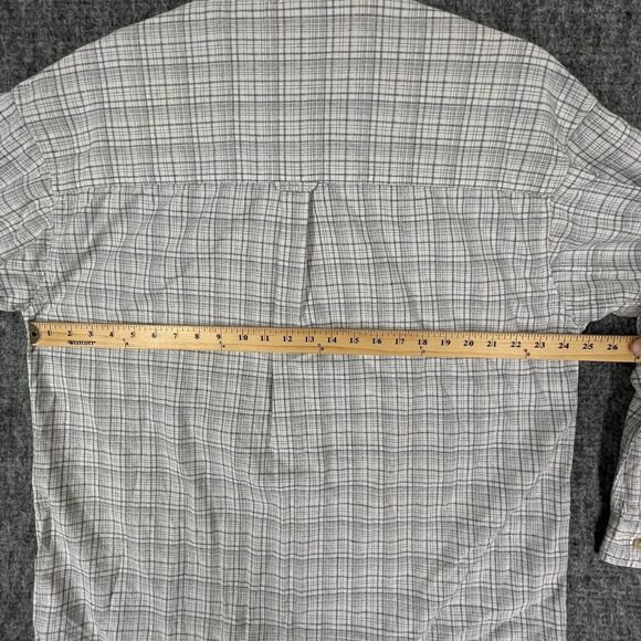 Columbia Shirt Mens Extra Large Plaid Business Casual Long Sleeve Button Down - Picture 8 of 11